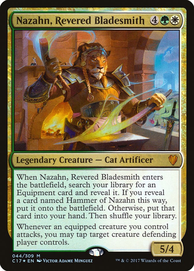 Nazahn, Revered Bladesmith [Commander 2017] | Gear Gaming Bentonville