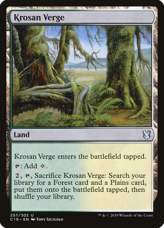 Krosan Verge [Commander 2019] | Gear Gaming Bentonville