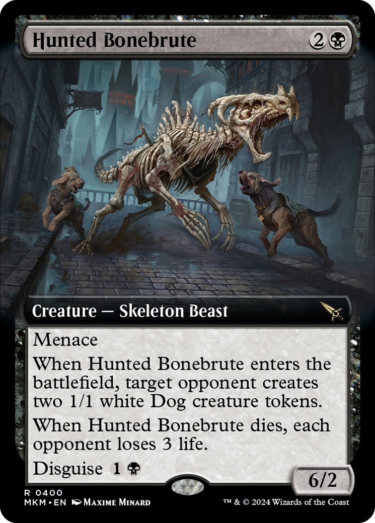 Hunted Bonebrute (Extended Art) [Murders at Karlov Manor] | Gear Gaming Bentonville