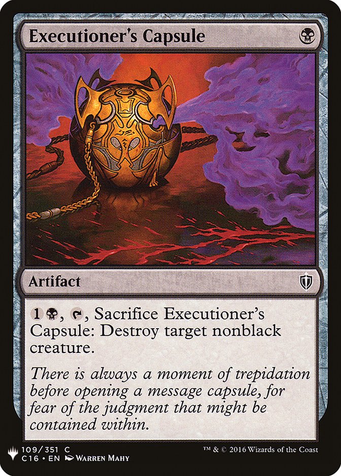 Executioner's Capsule [Mystery Booster] | Gear Gaming Bentonville