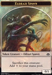 Eldrazi Spawn (002) // Eldrazi Double-Sided Token [Planechase Anthology Tokens] | Gear Gaming Bentonville