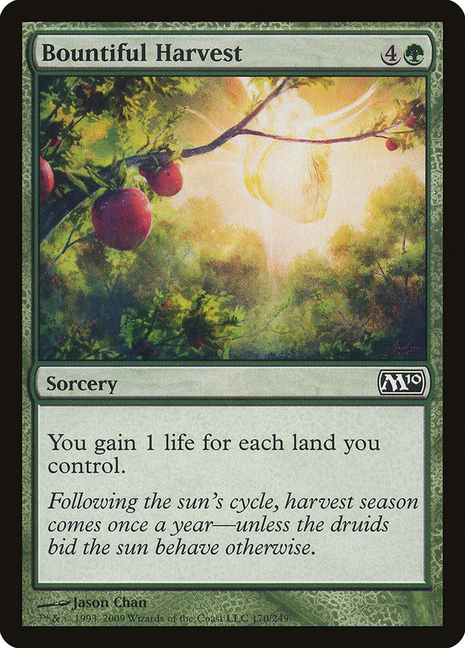 Bountiful Harvest [Magic 2010] | Gear Gaming Bentonville