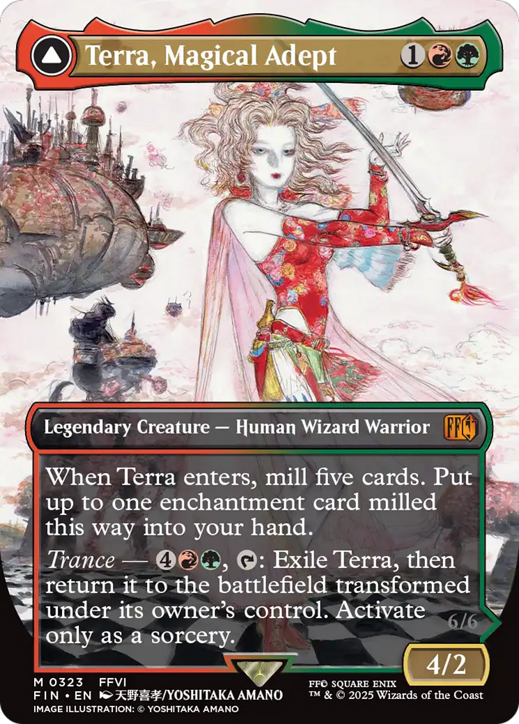Terra, Magical Adept // Esper Terra (Borderless) [FINAL FANTASY] | Gear Gaming Bentonville