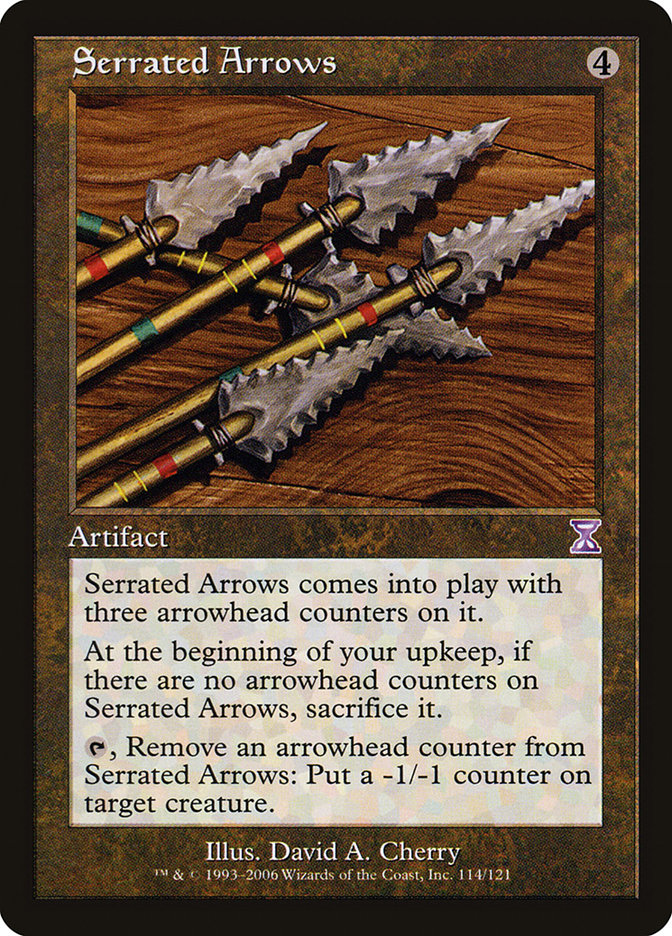Serrated Arrows [Time Spiral Timeshifted] | Gear Gaming Bentonville
