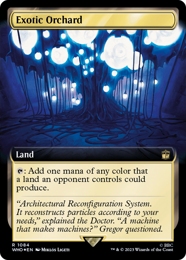 Exotic Orchard (Extended Art) (Surge Foil) [Doctor Who] | Gear Gaming Bentonville