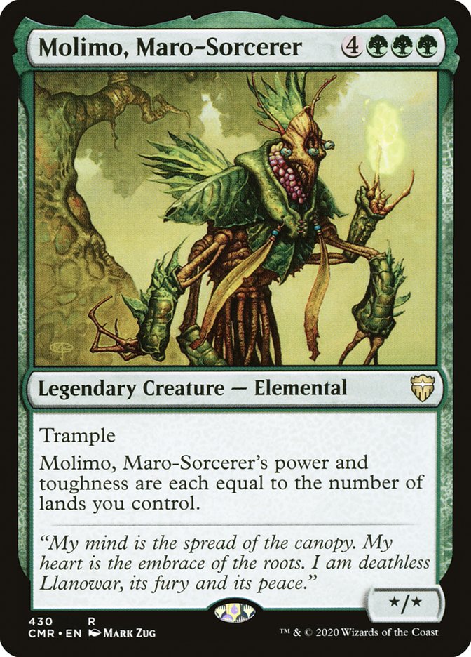 Molimo, Maro-Sorcerer [Commander Legends] | Gear Gaming Bentonville