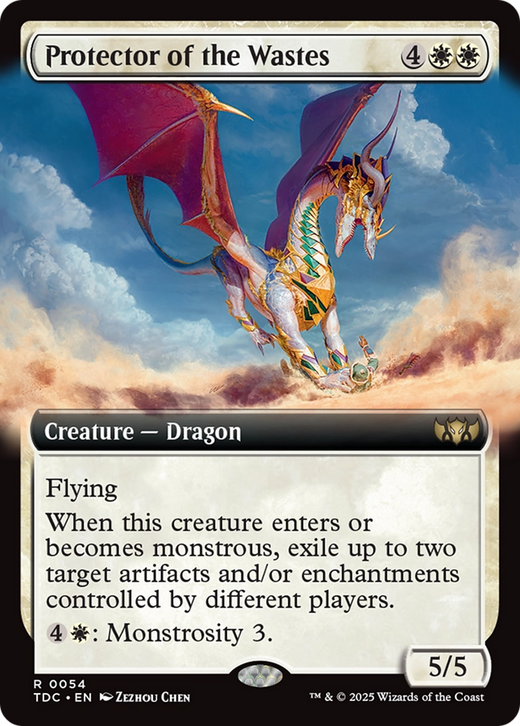 Protector of the Wastes (Extended Art) [Tarkir: Dragonstorm Commander] | Gear Gaming Bentonville