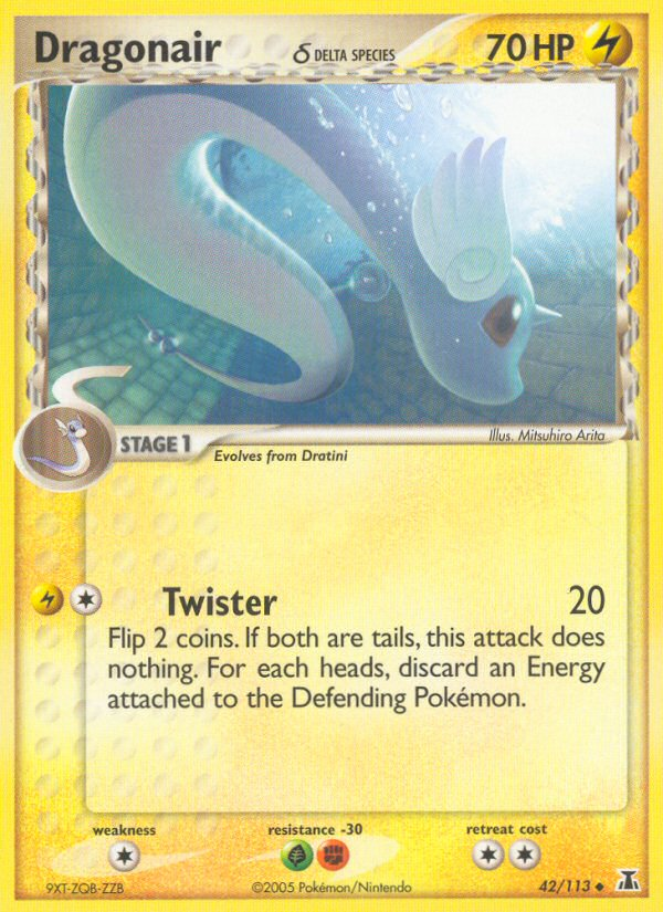 Dragonair (42/113) (Delta Species) [EX: Delta Species] | Gear Gaming Bentonville