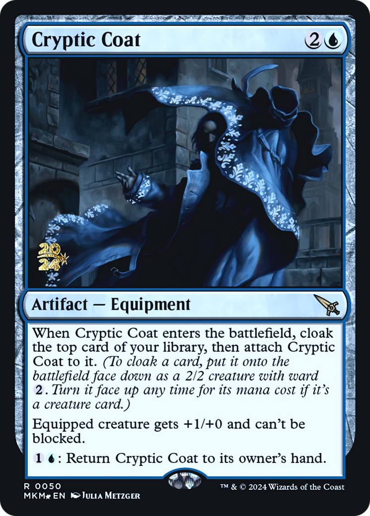 Cryptic Coat [Murders at Karlov Manor Prerelease Promos] | Gear Gaming Bentonville