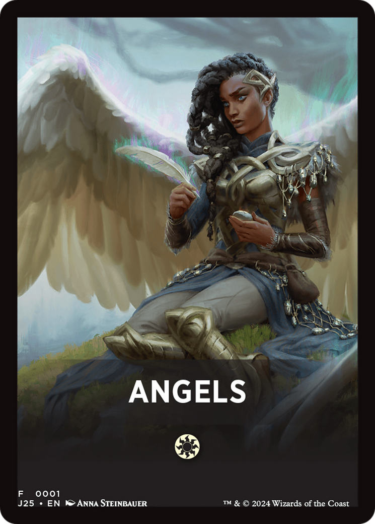 Angels Theme Card [Foundations Jumpstart Front Cards] | Gear Gaming Bentonville