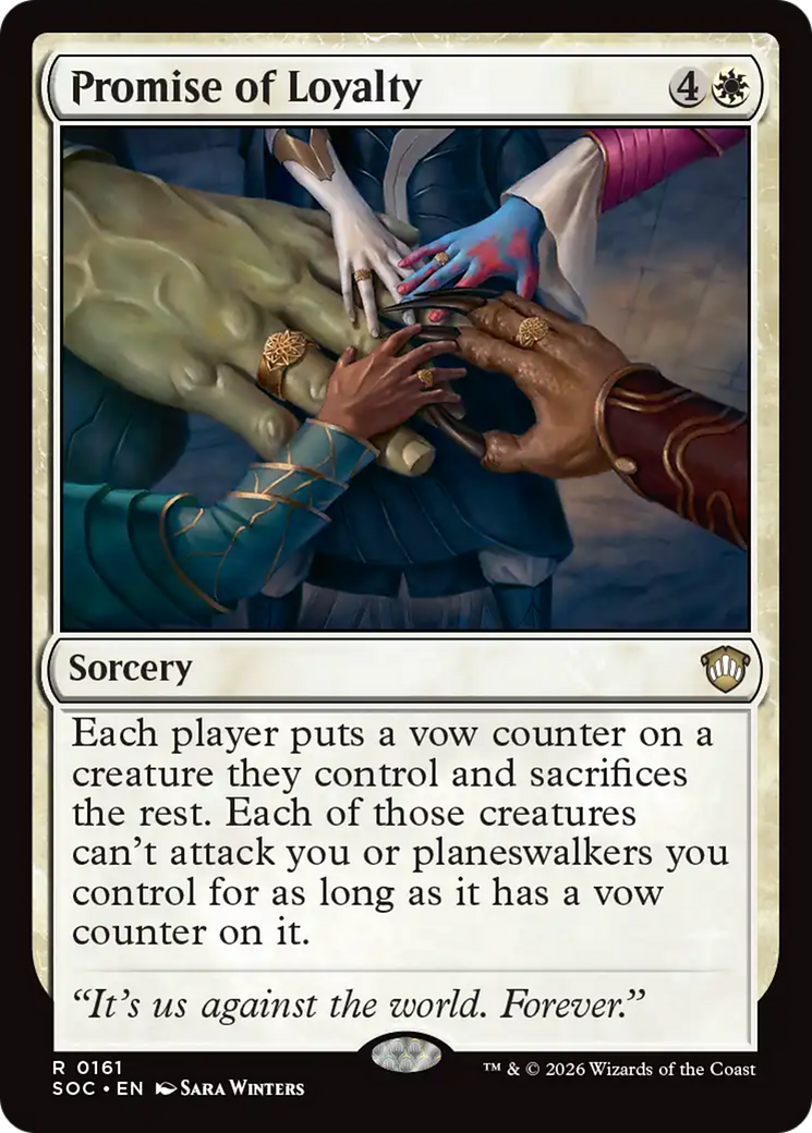 Promise of Loyalty [Secrets of Strixhaven Commander] | Gear Gaming Bentonville