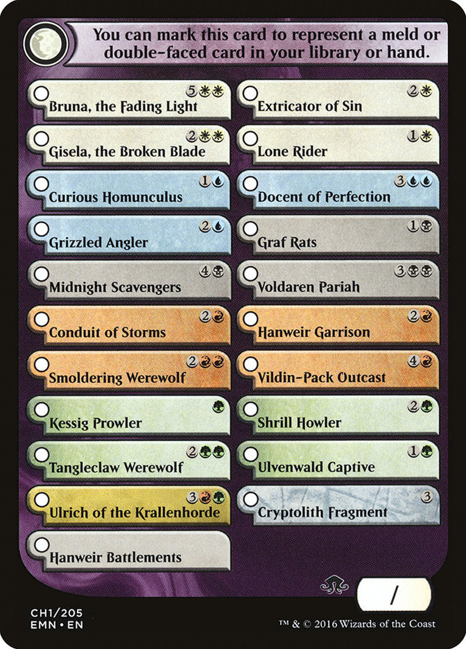 Eldritch Moon Checklist [Eldritch Moon Tokens] | Gear Gaming Bentonville