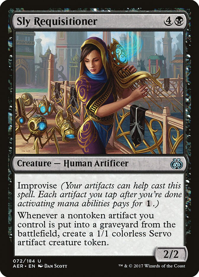 Sly Requisitioner [Aether Revolt] | Gear Gaming Bentonville