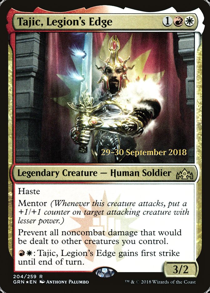 Tajic, Legion's Edge [Guilds of Ravnica Prerelease Promos] | Gear Gaming Bentonville
