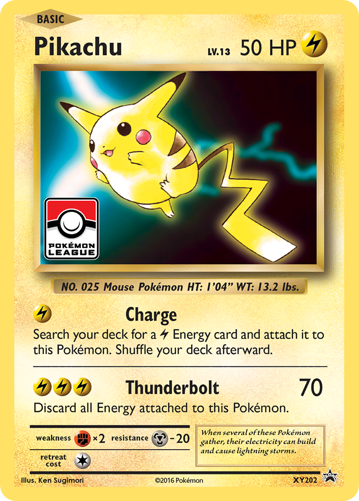 Pikachu (XY202) [XY: Black Star Promos] | Gear Gaming Bentonville