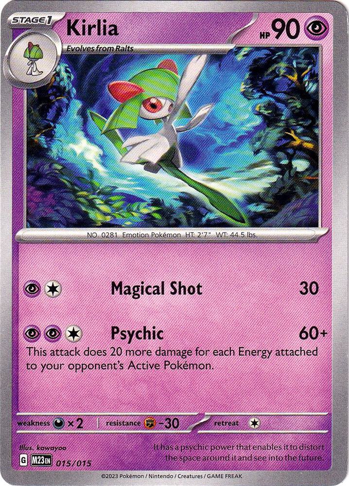 Kirlia (015/015) [McDonald's Promos: 2023 Collection] | Gear Gaming Bentonville