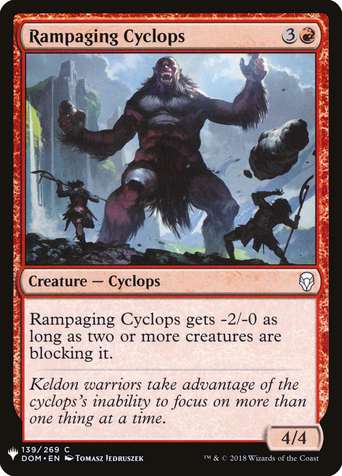 Rampaging Cyclops [Mystery Booster] | Gear Gaming Bentonville