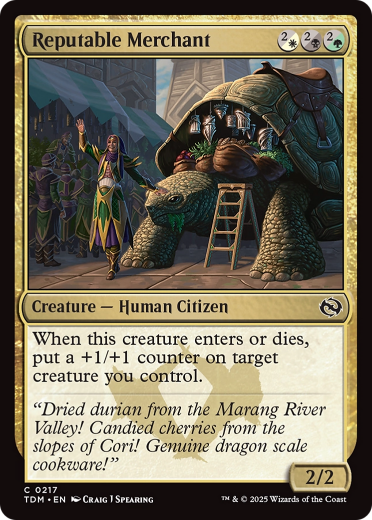 Reputable Merchant [Tarkir: Dragonstorm] | Gear Gaming Bentonville