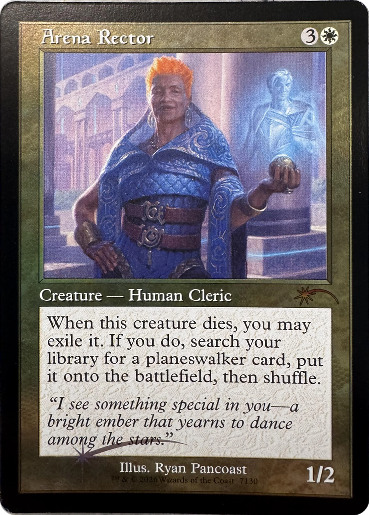 Arena Rector (Retro Frame) [Secret Lair Drop Series] | Gear Gaming Bentonville
