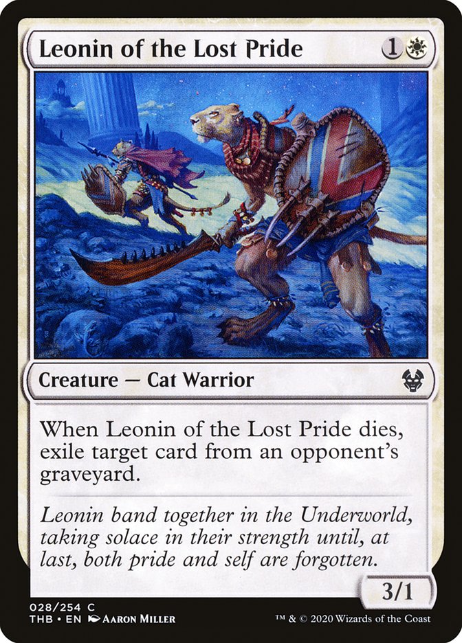 Leonin of the Lost Pride [Theros Beyond Death] | Gear Gaming Bentonville