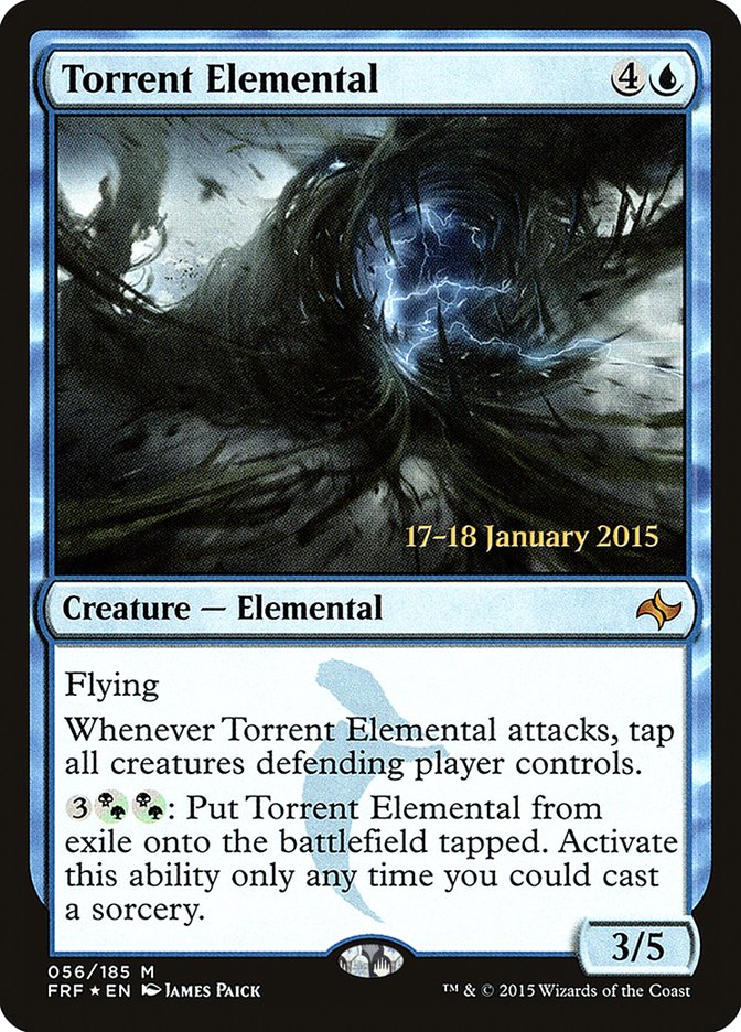 Torrent Elemental [Fate Reforged Prerelease Promos] | Gear Gaming Bentonville