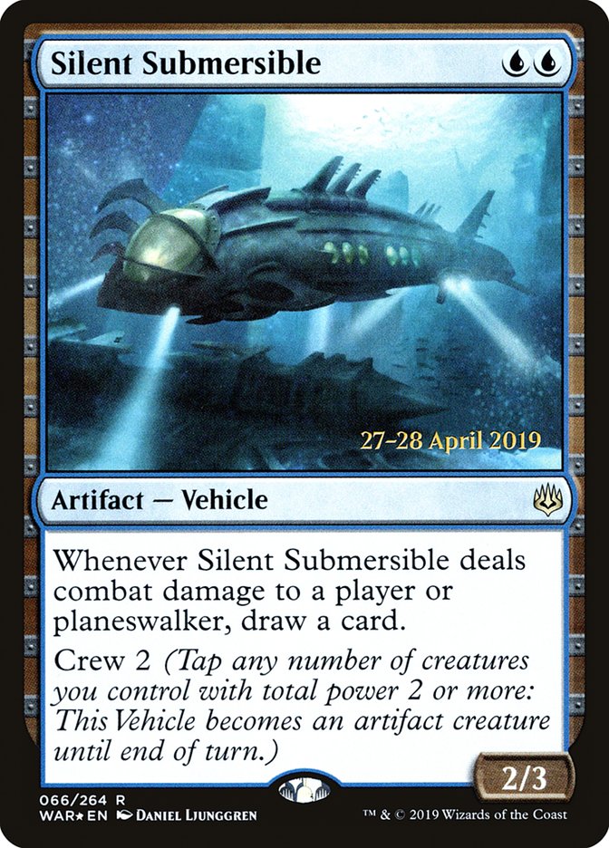 Silent Submersible [War of the Spark Prerelease Promos] | Gear Gaming Bentonville