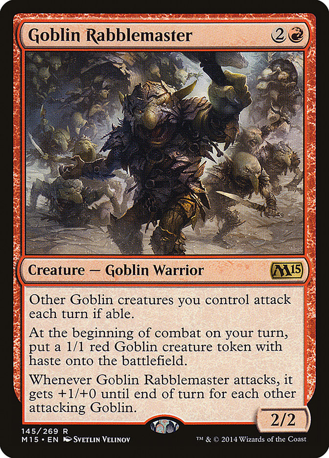 Goblin Rabblemaster [Magic 2015] | Gear Gaming Bentonville