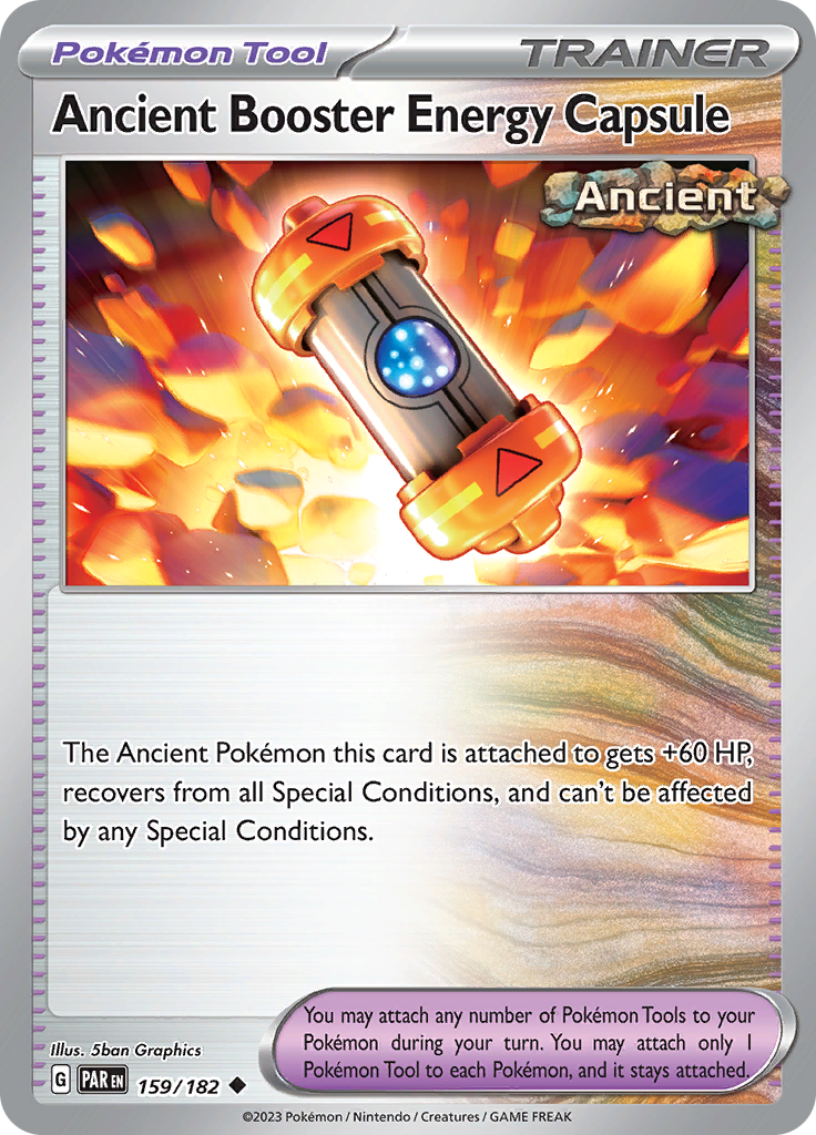 Ancient Booster Energy Capsule (159/182) [Scarlet & Violet: Paradox Rift] | Gear Gaming Bentonville