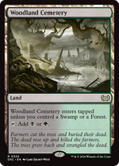 Woodland Cemetery [Duskmourn: House of Horror Commander] | Gear Gaming Bentonville