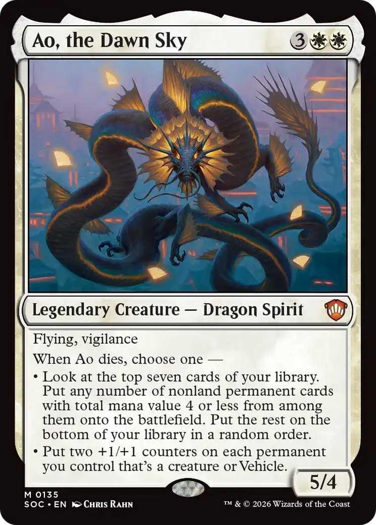 Ao, the Dawn Sky [Secrets of Strixhaven Commander] | Gear Gaming Bentonville
