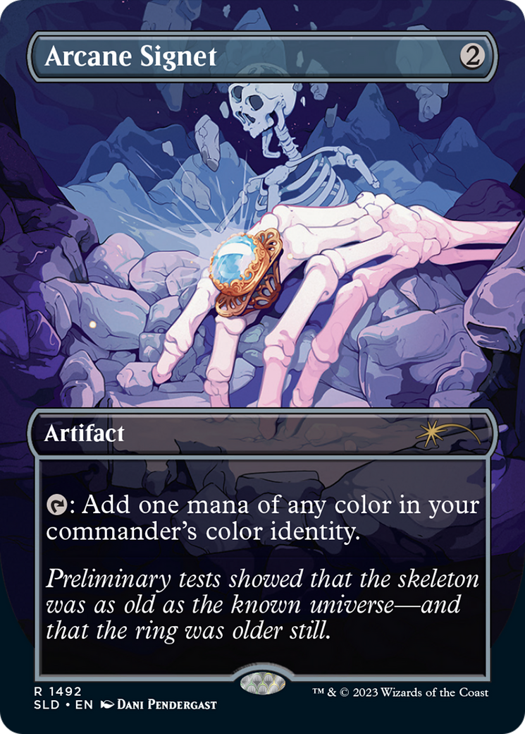 Arcane Signet (1492) (Galaxy Foil) [Secret Lair Drop Series] | Gear Gaming Bentonville