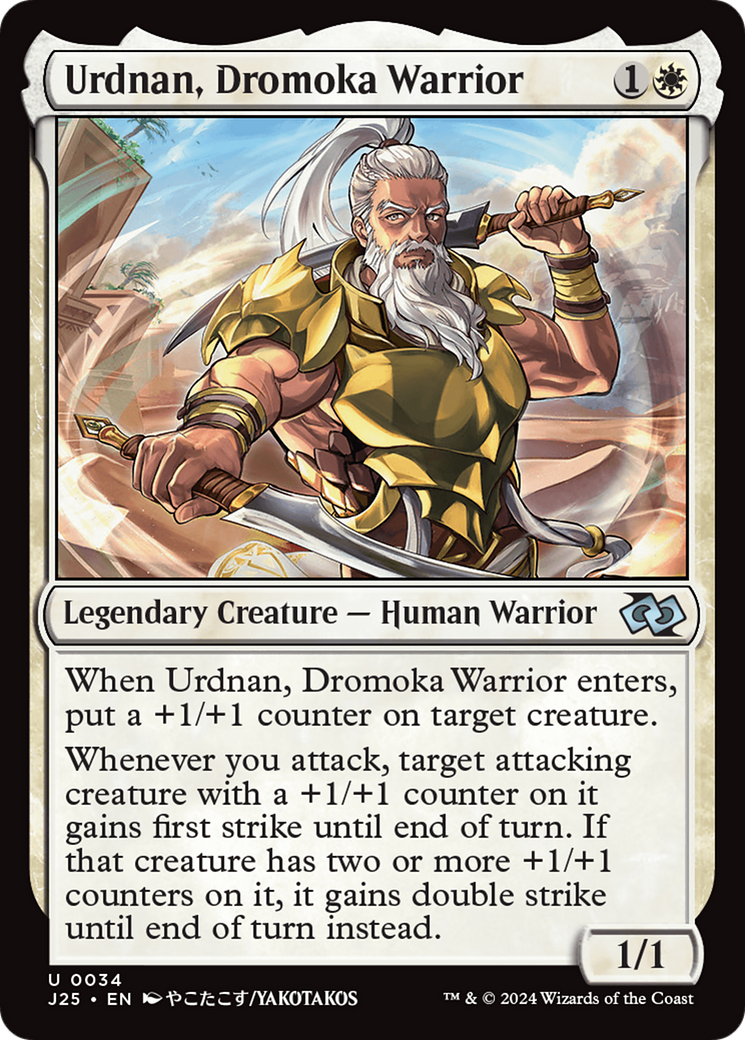 Urdnan, Dromoka Warrior (Anime) [Foundations Jumpstart] | Gear Gaming Bentonville