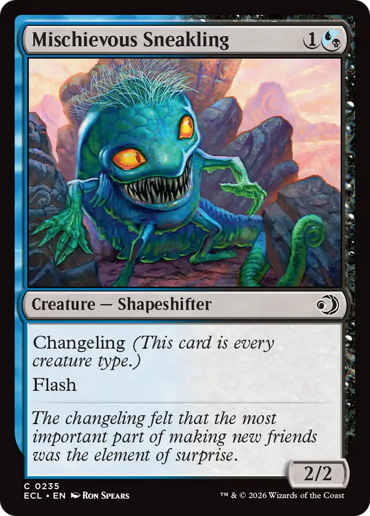 Mischievous Sneakling [Lorwyn Eclipsed] | Gear Gaming Bentonville