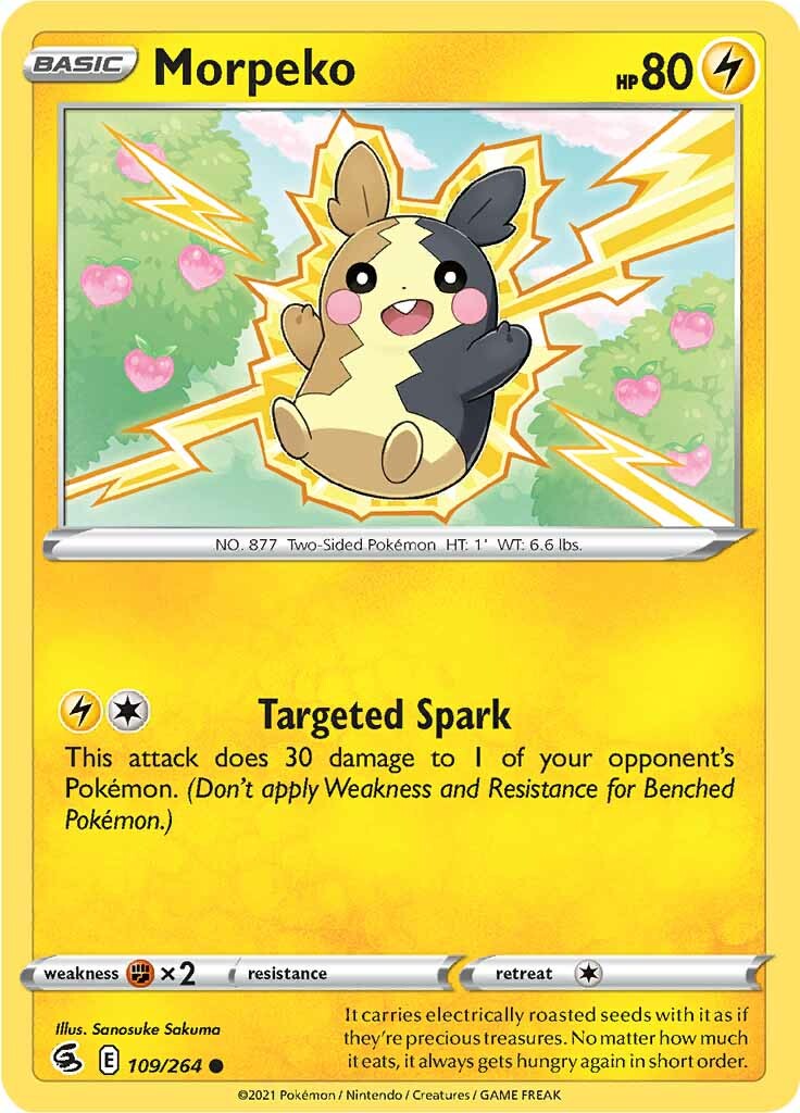 Morpeko (109/264) [Sword & Shield: Fusion Strike] | Gear Gaming Bentonville