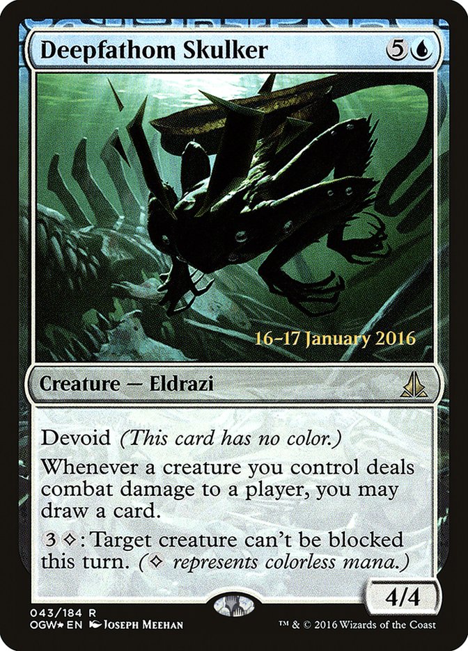 Deepfathom Skulker [Oath of the Gatewatch Prerelease Promos] | Gear Gaming Bentonville