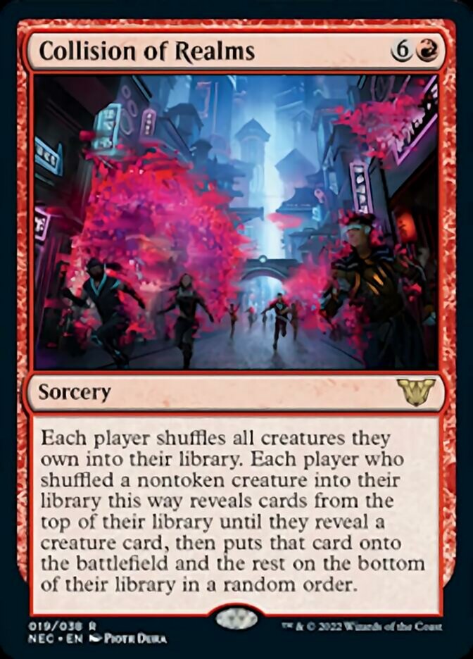 Collision of Realms [Kamigawa: Neon Dynasty Commander] | Gear Gaming Bentonville