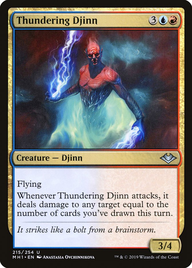 Thundering Djinn [Modern Horizons] | Gear Gaming Bentonville