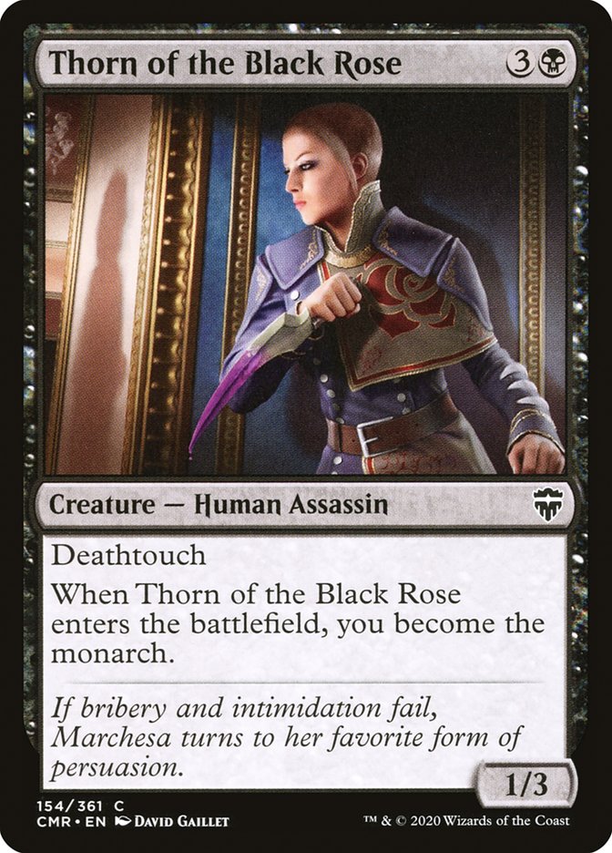 Thorn of the Black Rose [Commander Legends] | Gear Gaming Bentonville