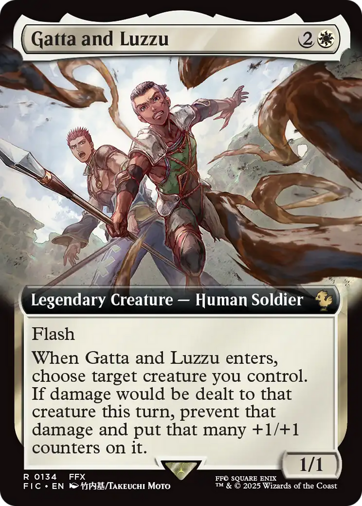 Gatta and Luzzu (Extended Art) [FINAL FANTASY Commander] | Gear Gaming Bentonville