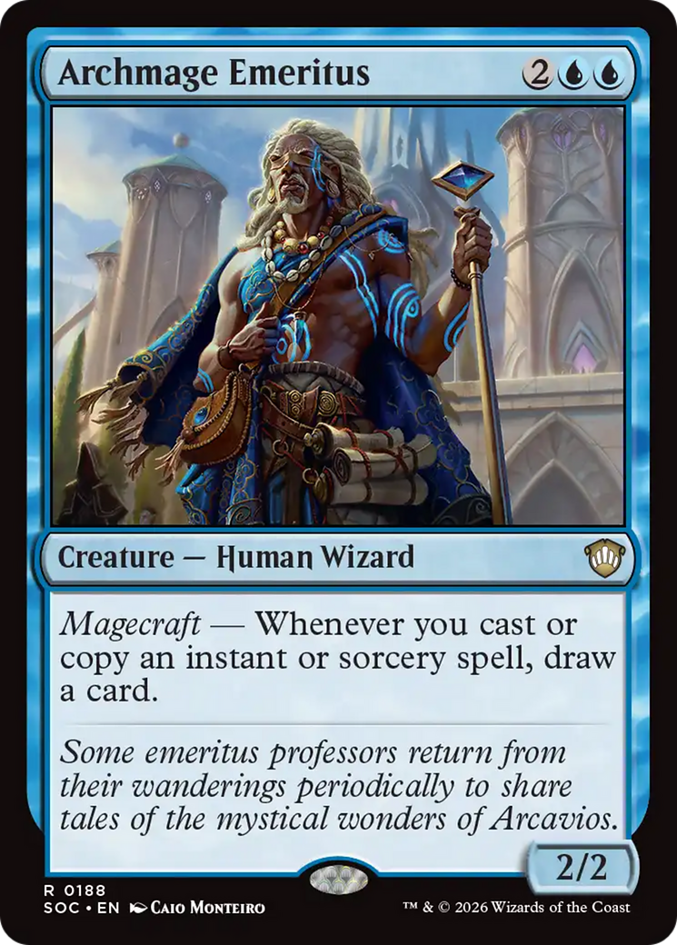 Archmage Emeritus [Secrets of Strixhaven Commander] | Gear Gaming Bentonville