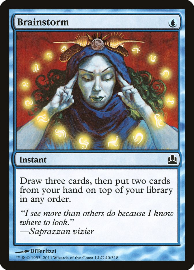 Brainstorm [Commander 2011] | Gear Gaming Bentonville