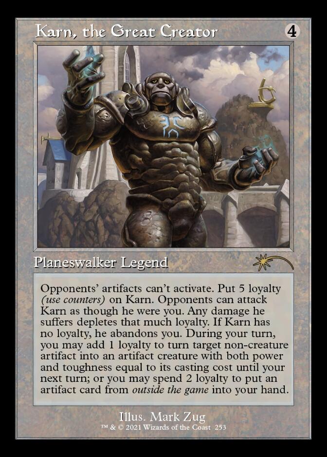 Karn, the Great Creator (Retro) [Secret Lair Drop Series] | Gear Gaming Bentonville