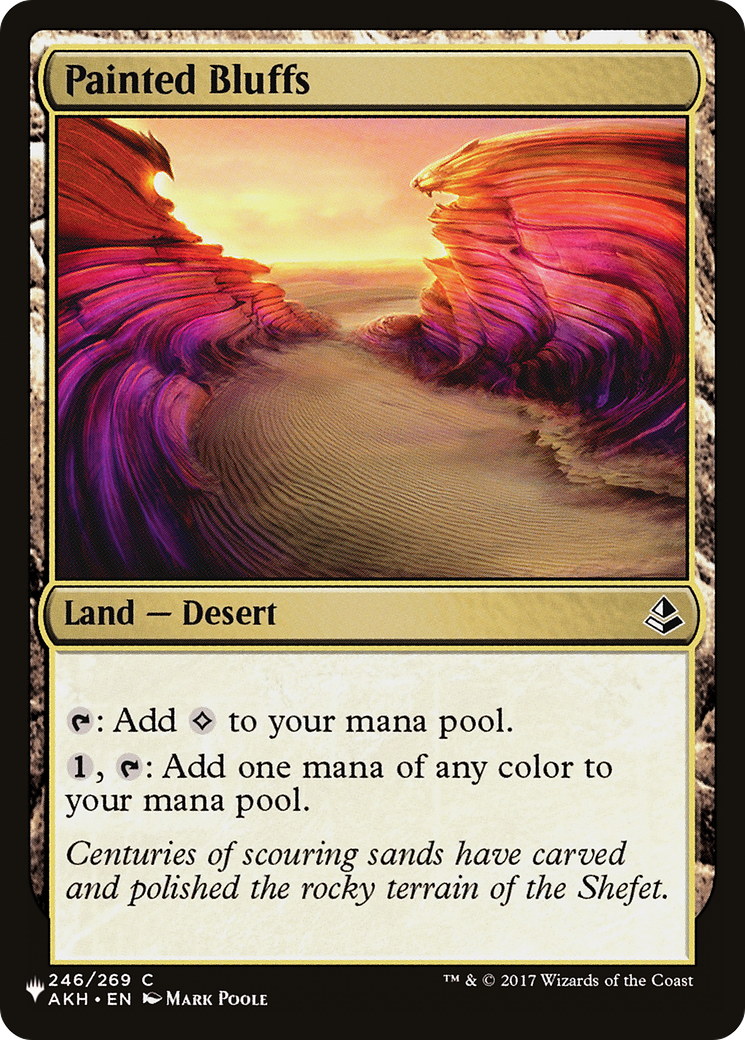 Painted Bluffs [The List Reprints] | Gear Gaming Bentonville