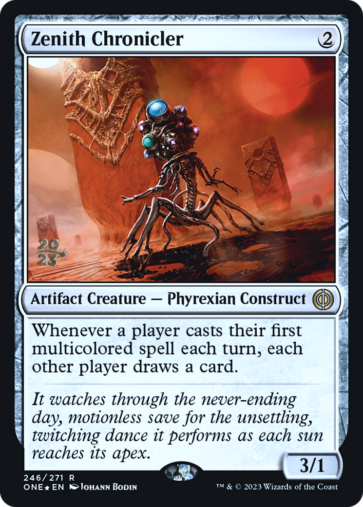 Zenith Chronicler [Phyrexia: All Will Be One Prerelease Promos] | Gear Gaming Bentonville