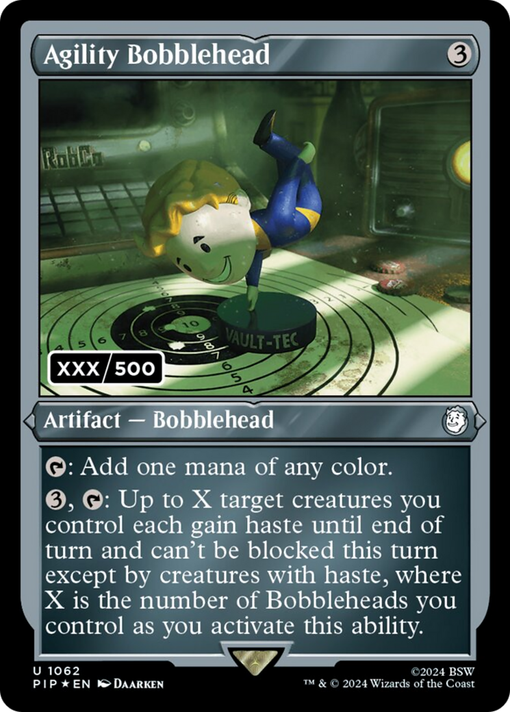 Agility Bobblehead (Serial Numbered) [Fallout] | Gear Gaming Bentonville