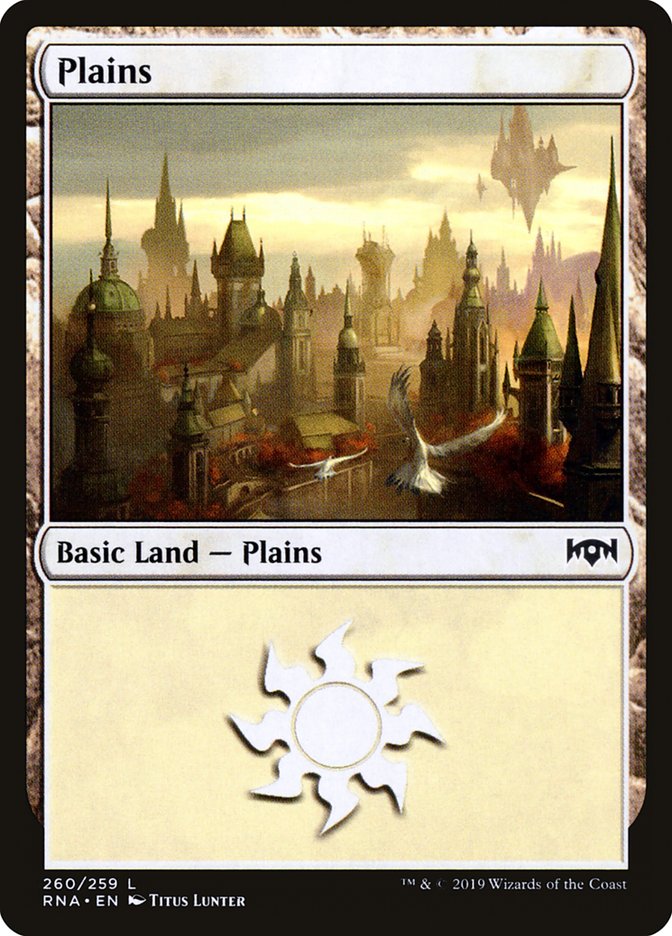 Plains (260) [Ravnica Allegiance] | Gear Gaming Bentonville