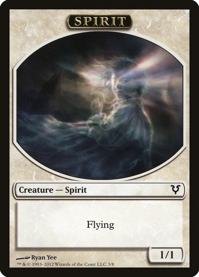 Spirit Token (3/8) [Avacyn Restored Tokens] | Gear Gaming Bentonville