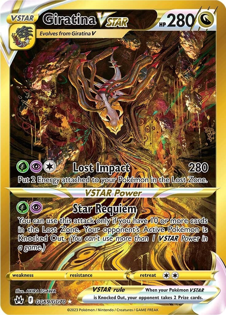 Giratina VSTAR (GG69/GG70) (Secret) [Sword & Shield: Crown Zenith] | Gear Gaming Bentonville