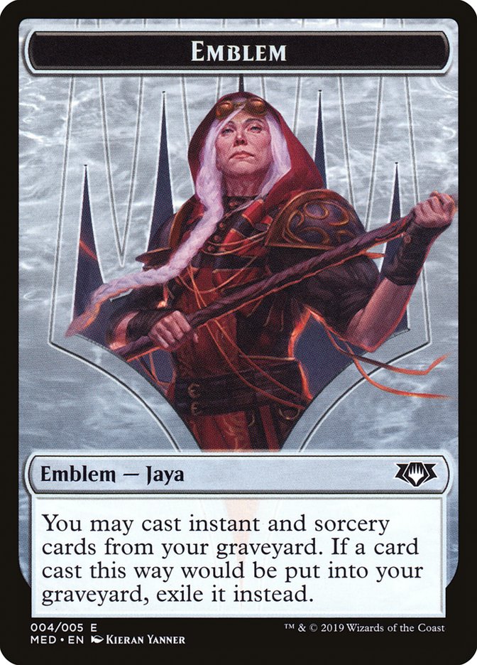 Jaya Ballard Emblem [Mythic Edition Tokens] | Gear Gaming Bentonville