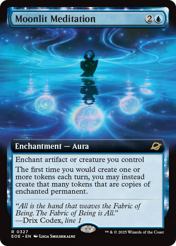 Moonlit Meditation (Extended Art) [Edge of Eternities] | Gear Gaming Bentonville